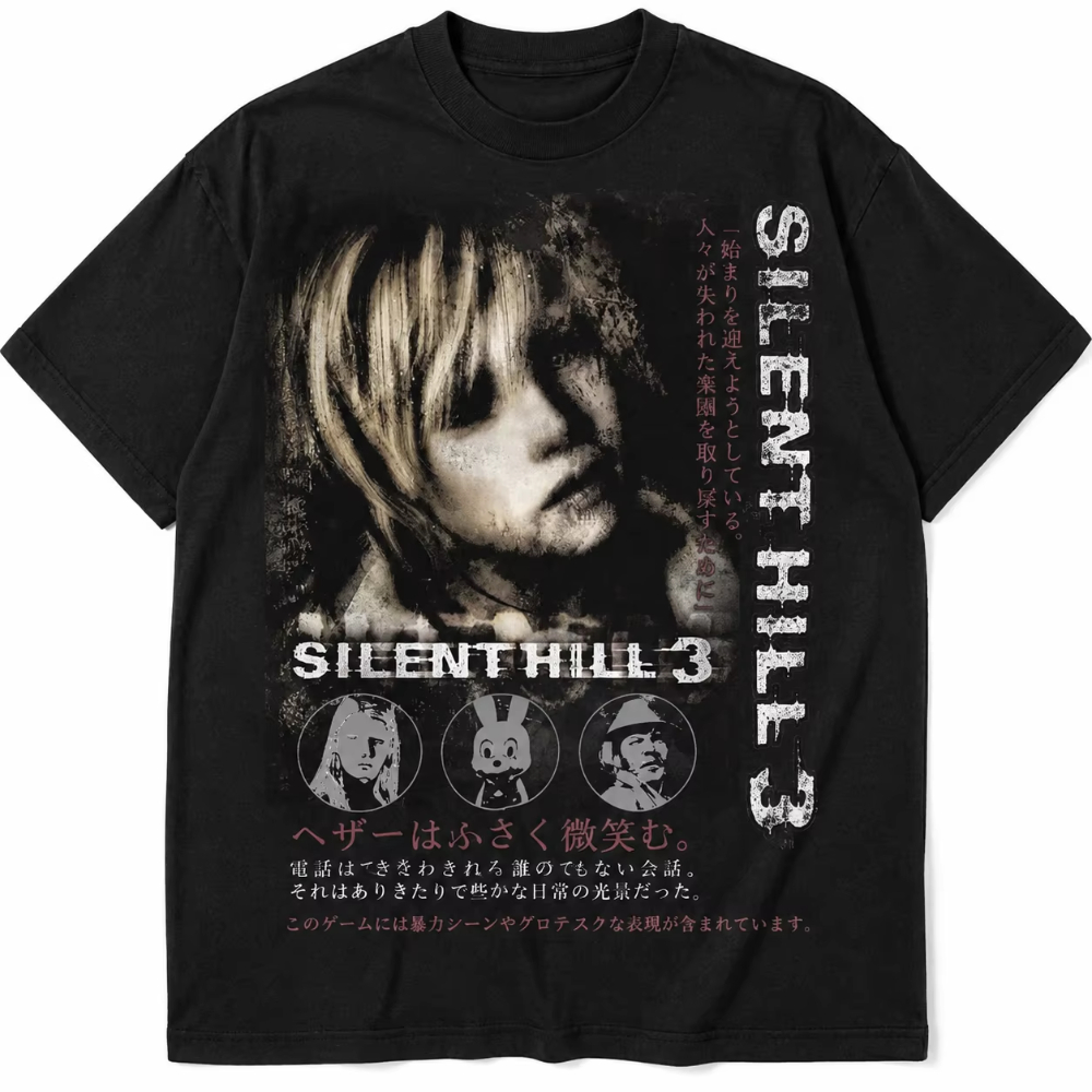 2026 Silent Hill 3 Men Women T - đánh giá và giá Retro Gaming T Shirt