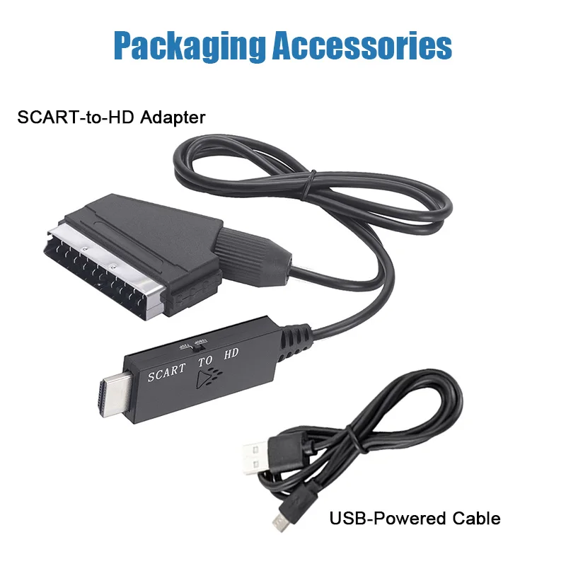 SCART to HDMI‑Compatible Conve - đánh giá và giá Scart To Hdmi