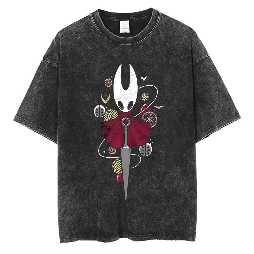 Washed Vintage Game Hollow Kni - đánh giá và giá Retro Gaming T Shirt
